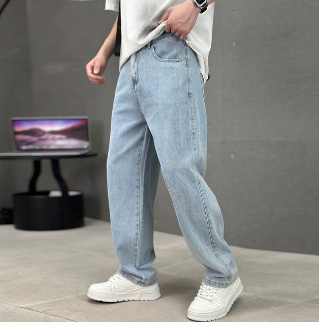 Herren Jeans weite Passform gerader Schnitt