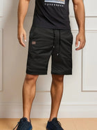 Kurze Cargo-Hose mit elastischem Bund für Herren | Ideal für den Sommer