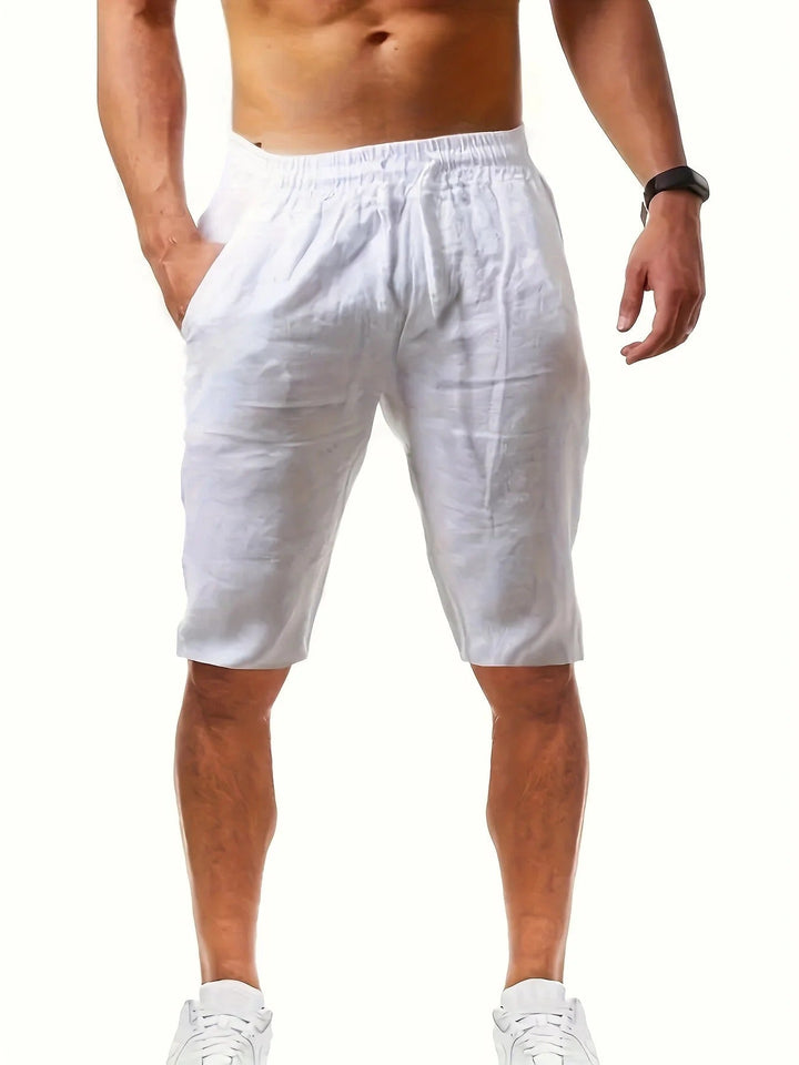 Kurze Hose mit elastischem Bund für Herren | Ideal für den Sommer