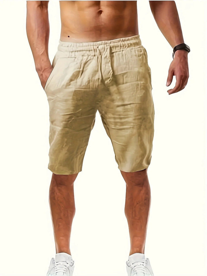 Kurze Hose mit elastischem Bund für Herren | Ideal für den Sommer