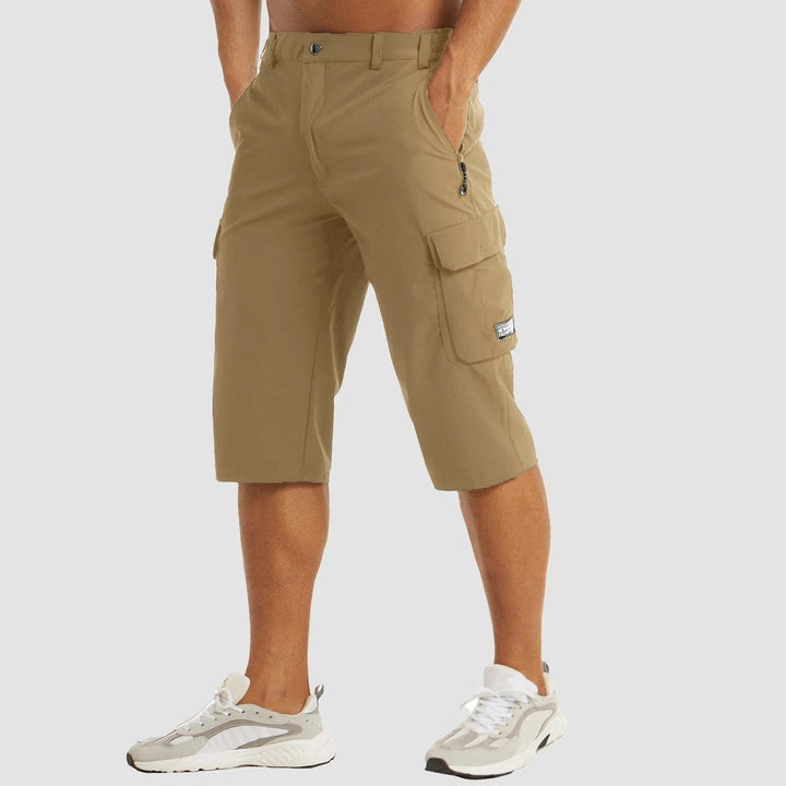 Leichter Cargo-Shorts mit elastischem Bund für Herren | Ideal für den Sommer