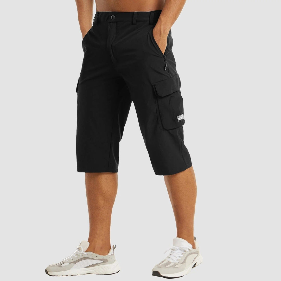 Leichter Cargo-Shorts mit elastischem Bund für Herren | Ideal für den Sommer