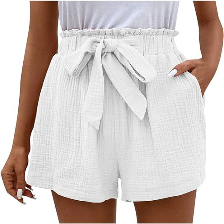 Hochtaillierte Shorts mit Klassischem Schnitt für Frauen | Ideal für den Sommer und Freizeitaktivitäten