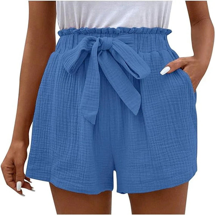 Hochtaillierte Shorts mit Klassischem Schnitt für Frauen | Ideal für den Sommer und Freizeitaktivitäten