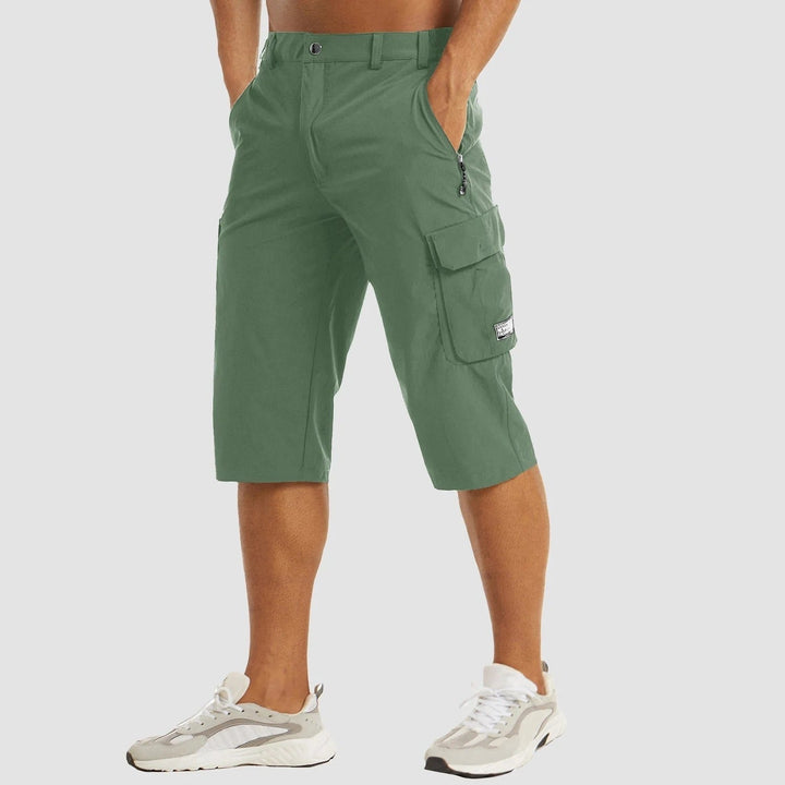 Leichter Cargo-Shorts mit elastischem Bund für Herren | Ideal für den Sommer
