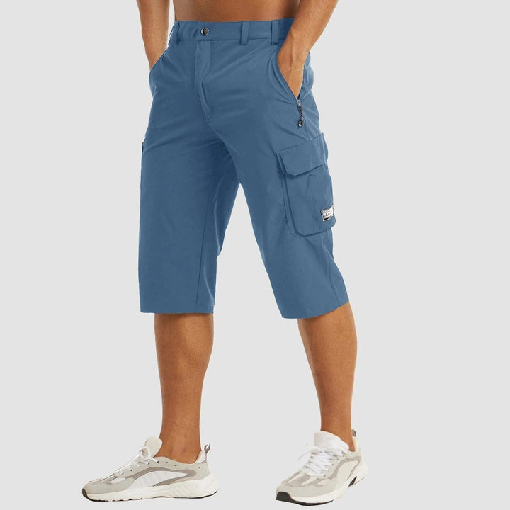 Leichter Cargo-Shorts mit elastischem Bund für Herren | Ideal für den Sommer