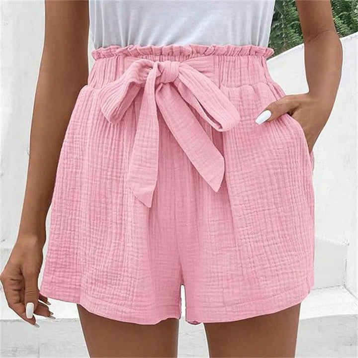 Hochtaillierte Shorts mit Klassischem Schnitt für Frauen | Ideal für den Sommer und Freizeitaktivitäten