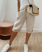 Weit geschnittene Shorts mit elastischem Bund für Frauen | Ideal für entspannte Tage
