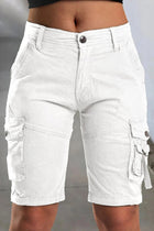 Kurze Cargo-Shorts mit Seitentaschen für Damen | Ideal für den Sommer und Outdoor-Aktivitäten