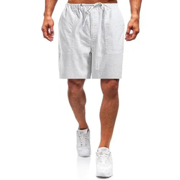Kurze Hose mit Gummibund und Kordel für Herren | Ideal für den Sommer