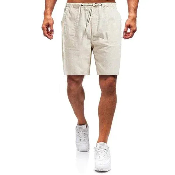 Kurze Hose mit Gummibund und Kordel für Herren | Ideal für den Sommer