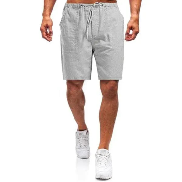 Kurze Hose mit Gummibund und Kordel für Herren | Ideal für den Sommer