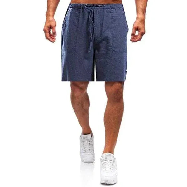 Kurze Hose mit Gummibund und Kordel für Herren | Ideal für den Sommer