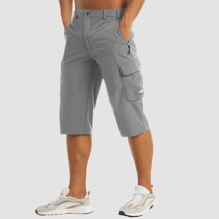 Leichter Cargo-Shorts mit elastischem Bund für Herren | Ideal für den Sommer