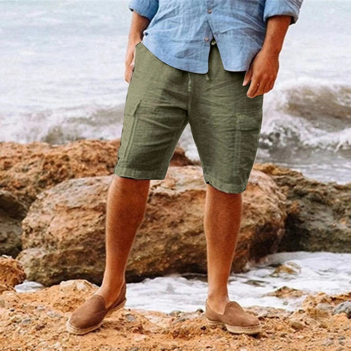 Weißer Shorts mit Weitem Schnitt für Herren | Ideal für den Sommer