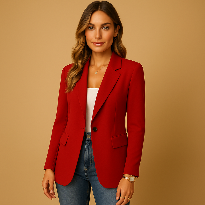 Karina | Damen Einreiher Blazer