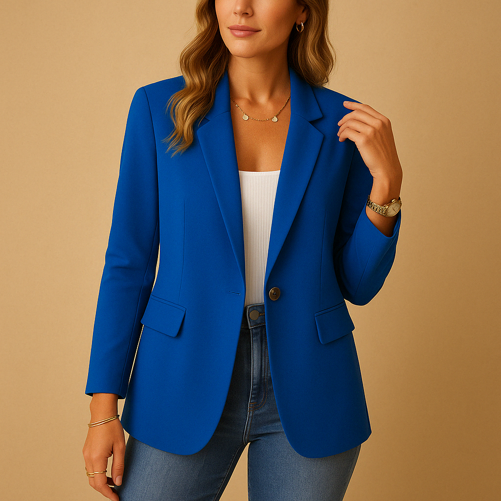 Karina | Damen Einreiher Blazer