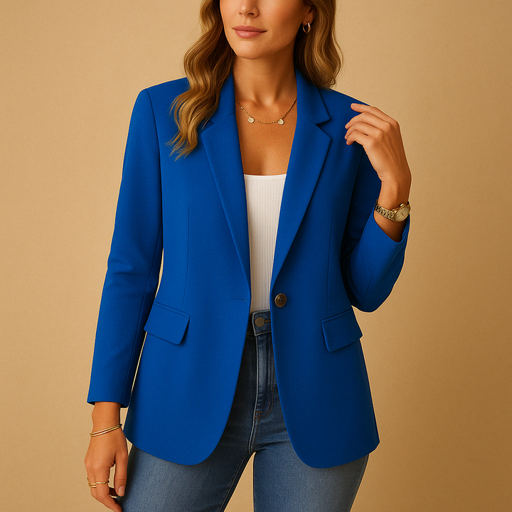 Karina | Damen Einreiher Blazer