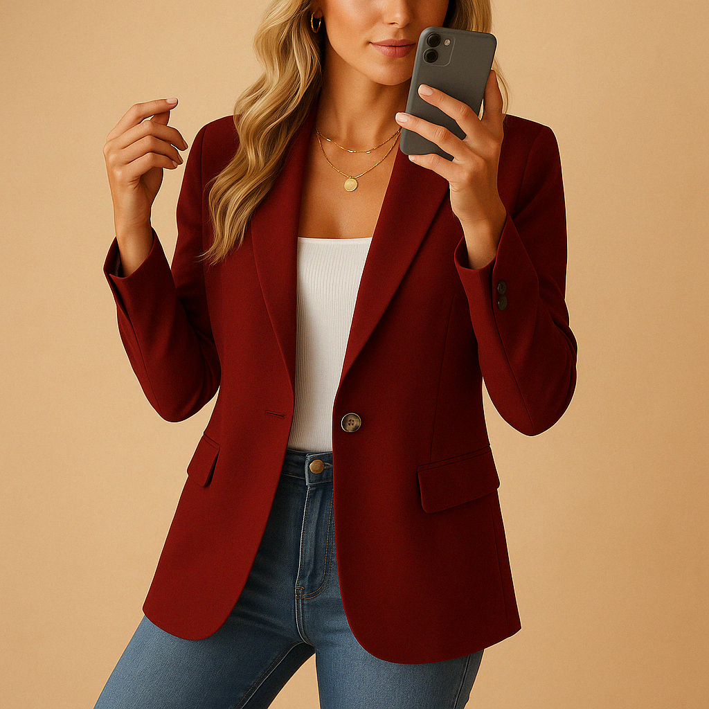 Karina | Damen Einreiher Blazer