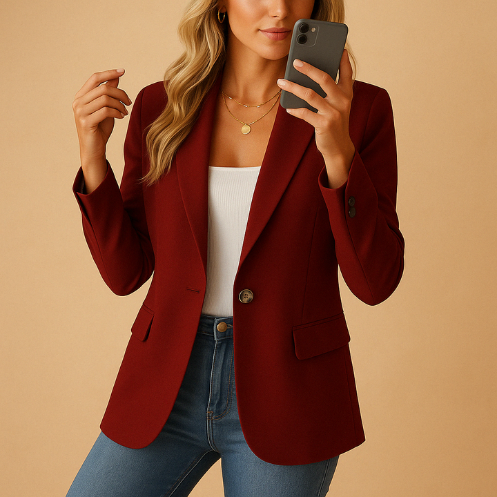 Karina | Damen Einreiher Blazer