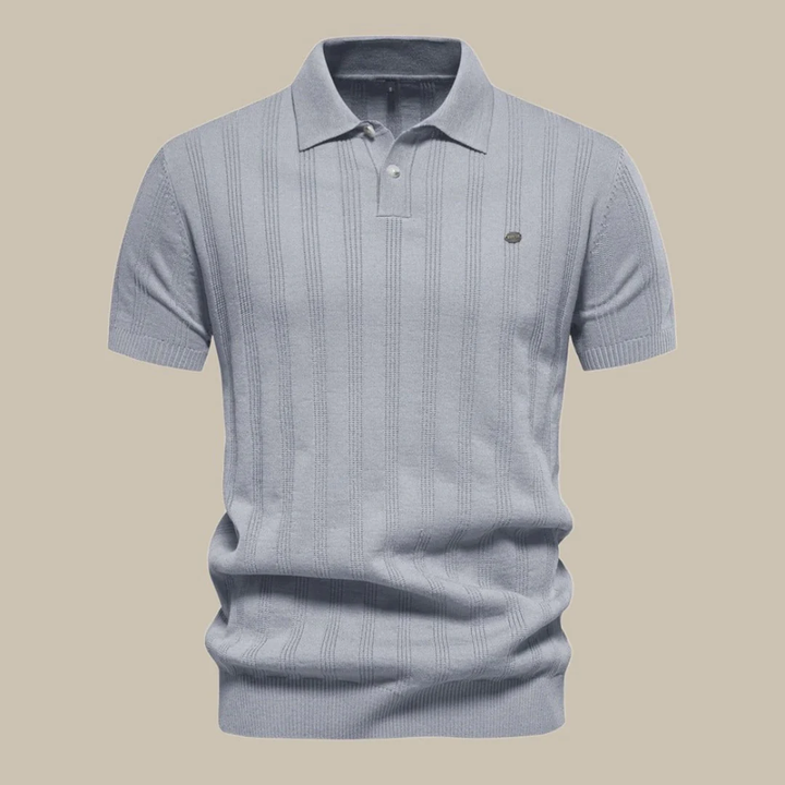 Keno | Herren Poloshirt Mit Struktur Alltag
