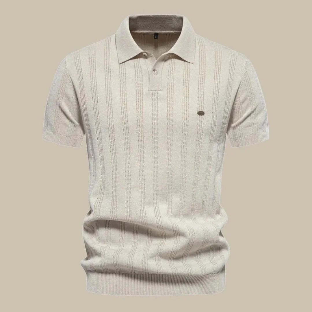 Keno | Herren Poloshirt Mit Struktur Alltag