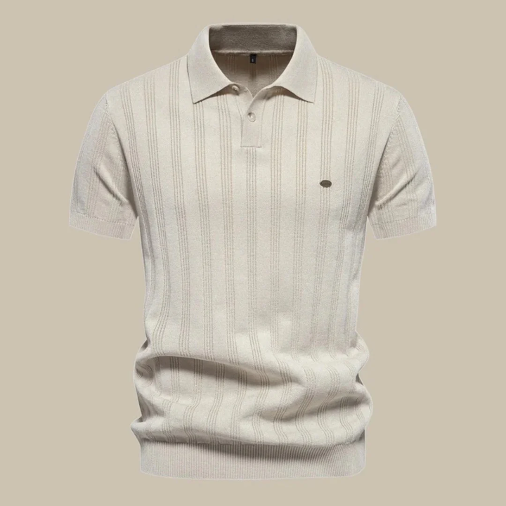 Keno | Herren Poloshirt Mit Struktur Alltag
