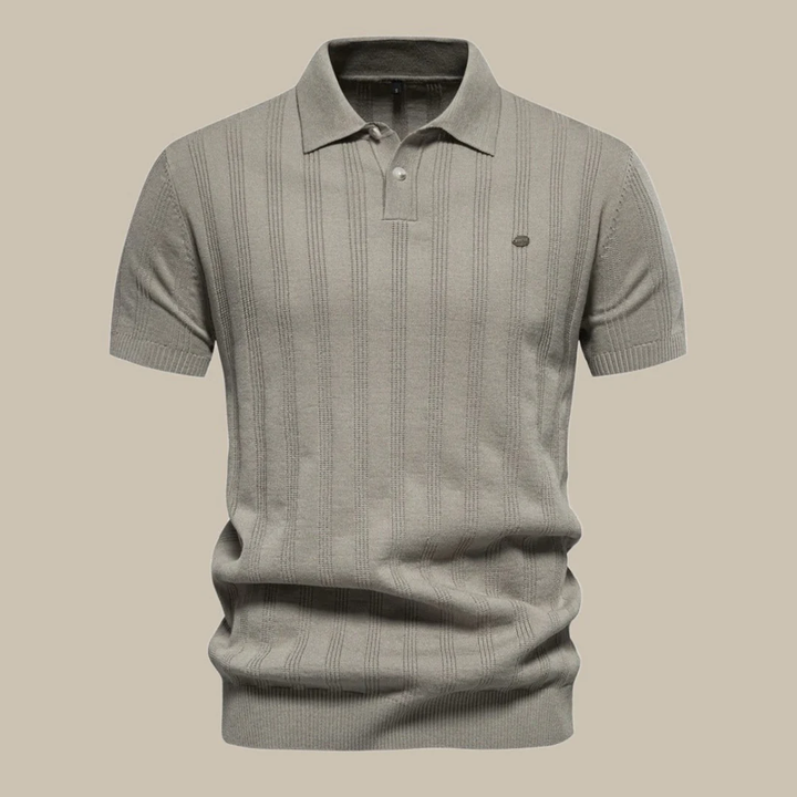 Keno | Herren Poloshirt Mit Struktur Alltag