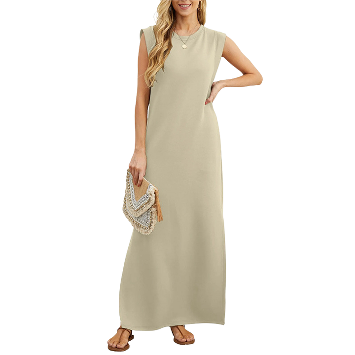 VIA – Lässiges, lockeres Maxi-Kleid