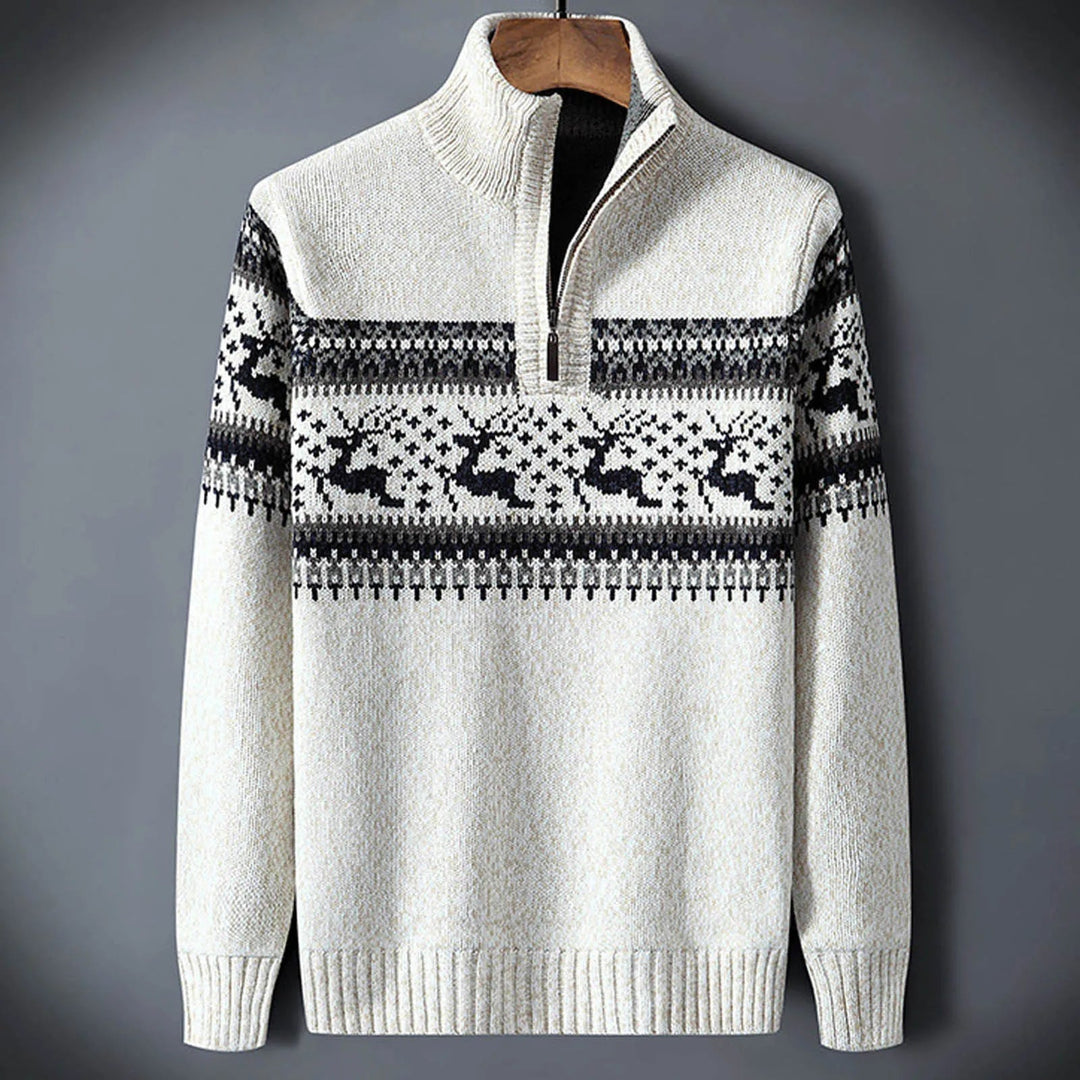 Herrenpullover mit langen Ärmeln