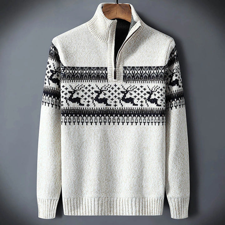 Herrenpullover mit langen Ärmeln