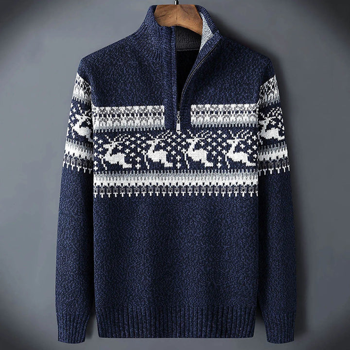 Herrenpullover mit langen Ärmeln