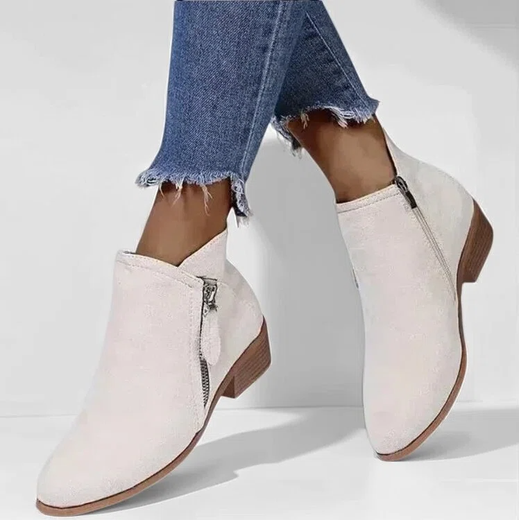 Zeitlose Blockabsatz-Stiefeletten - Mila