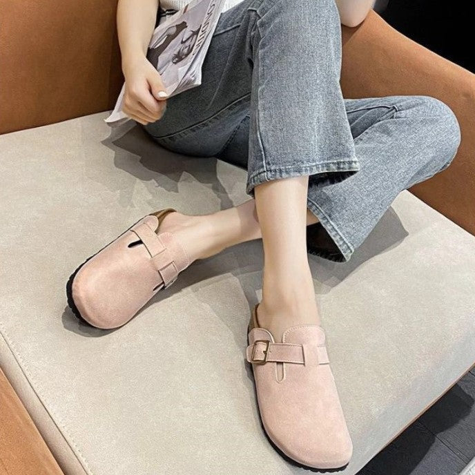 Boston | Elegante Wildleder Slipper für Damen