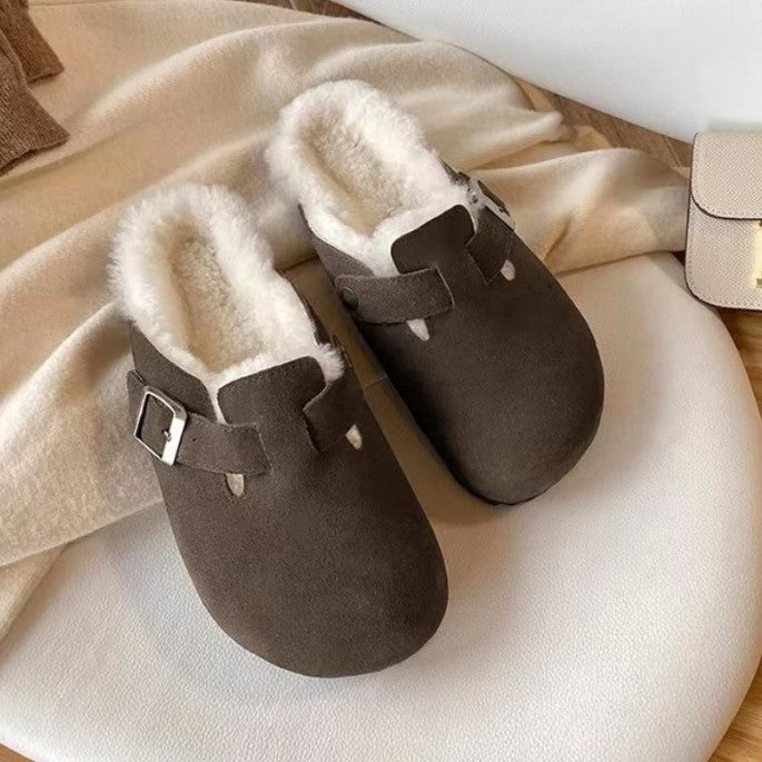 Boston | Elegante Wildleder Slipper für Damen