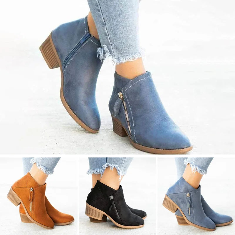 Luca | Unterstützende Lederstiefel für Frauen
