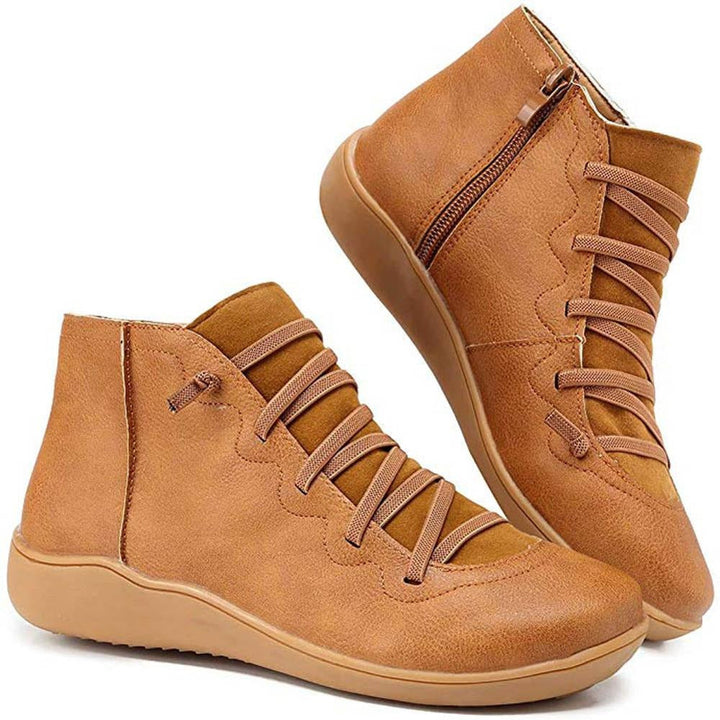Luna | Leder Stiefeletten