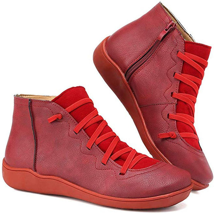 Luna | Leder Stiefeletten