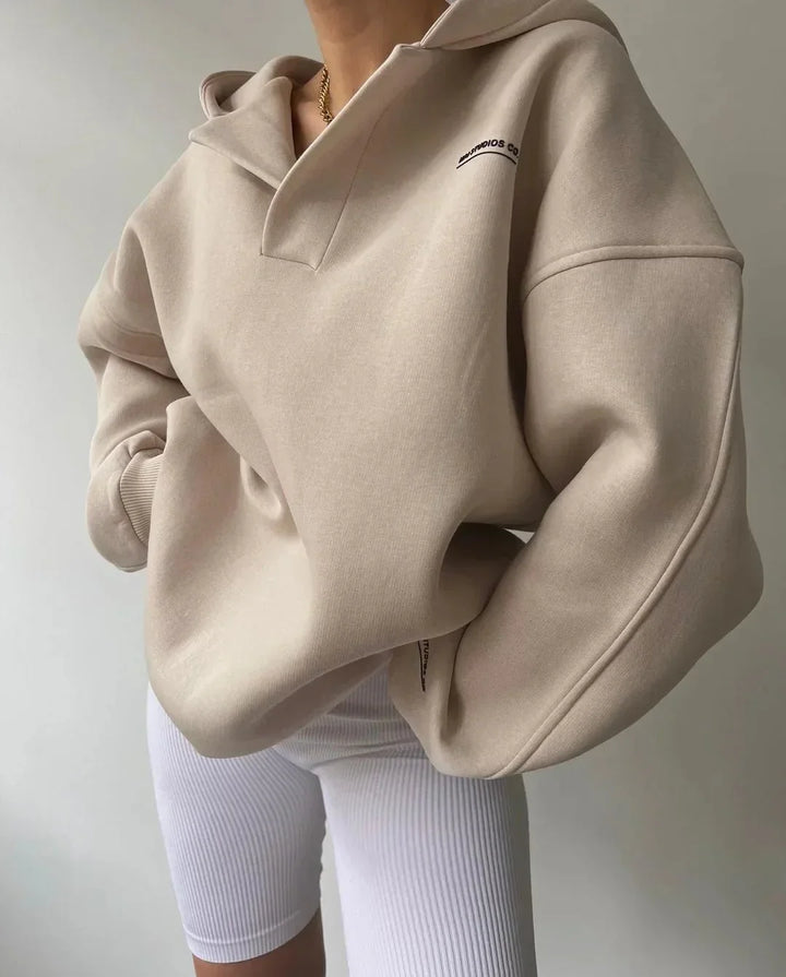 Aveline | Damen Kapuzen Oversized Pullover für den Alltag