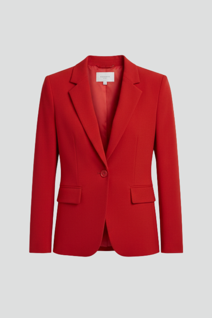 Marisol | Damen Blazer mit Revers und langen Ärmeln
