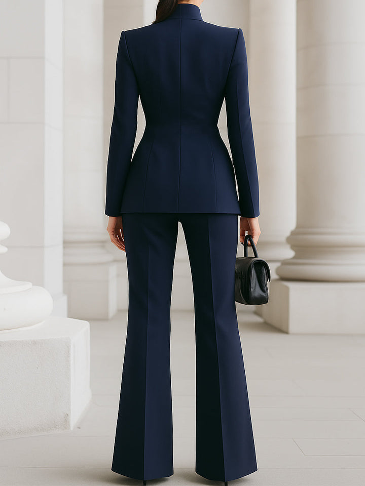 Mirabella | Damen Navy Blazer Hosen Set