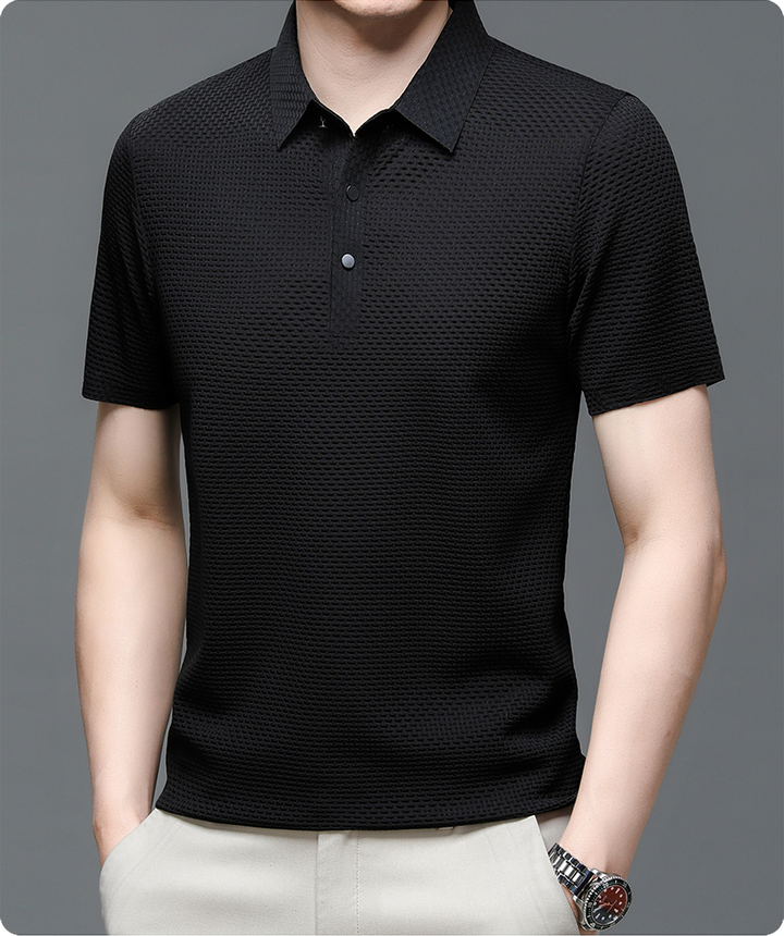 Herren Polo Moderne Stil Atmungsaktiv für den Sommer – Elegantes und Entspanntes Aussehen