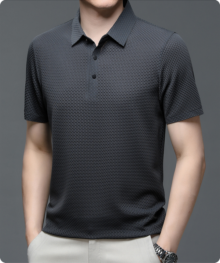 Herren Polo Moderne Stil Atmungsaktiv für den Sommer – Elegantes und Entspanntes Aussehen