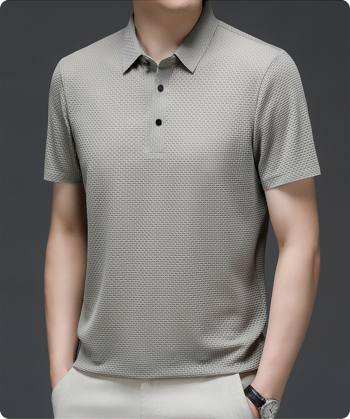 Herren Polo Moderne Stil Atmungsaktiv für den Sommer – Elegantes und Entspanntes Aussehen