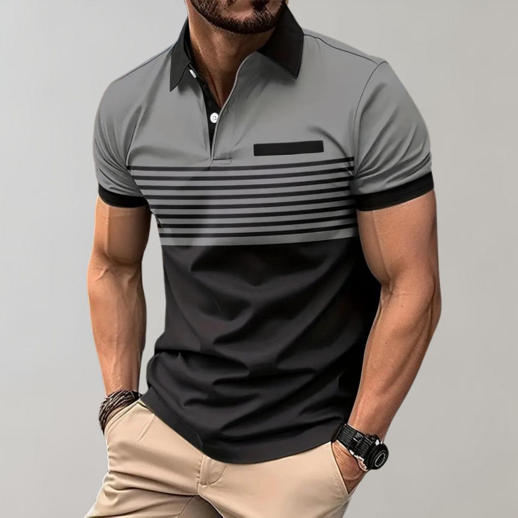 Moderne weiche Sommer-Polo-Shirt