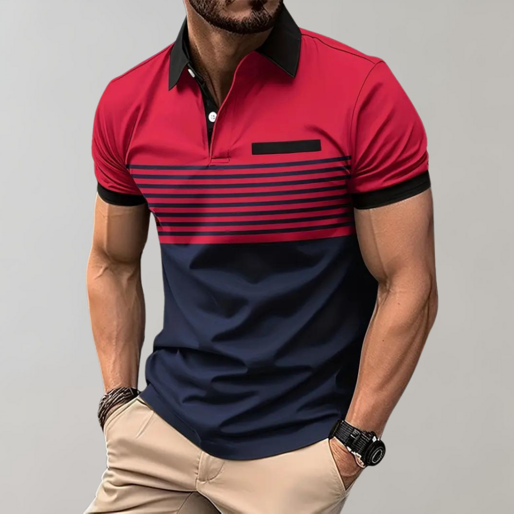 Moderne weiche Sommer-Polo-Shirt