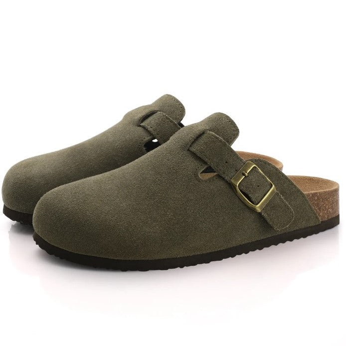 Boston | Elegante Wildleder Slipper für Damen
