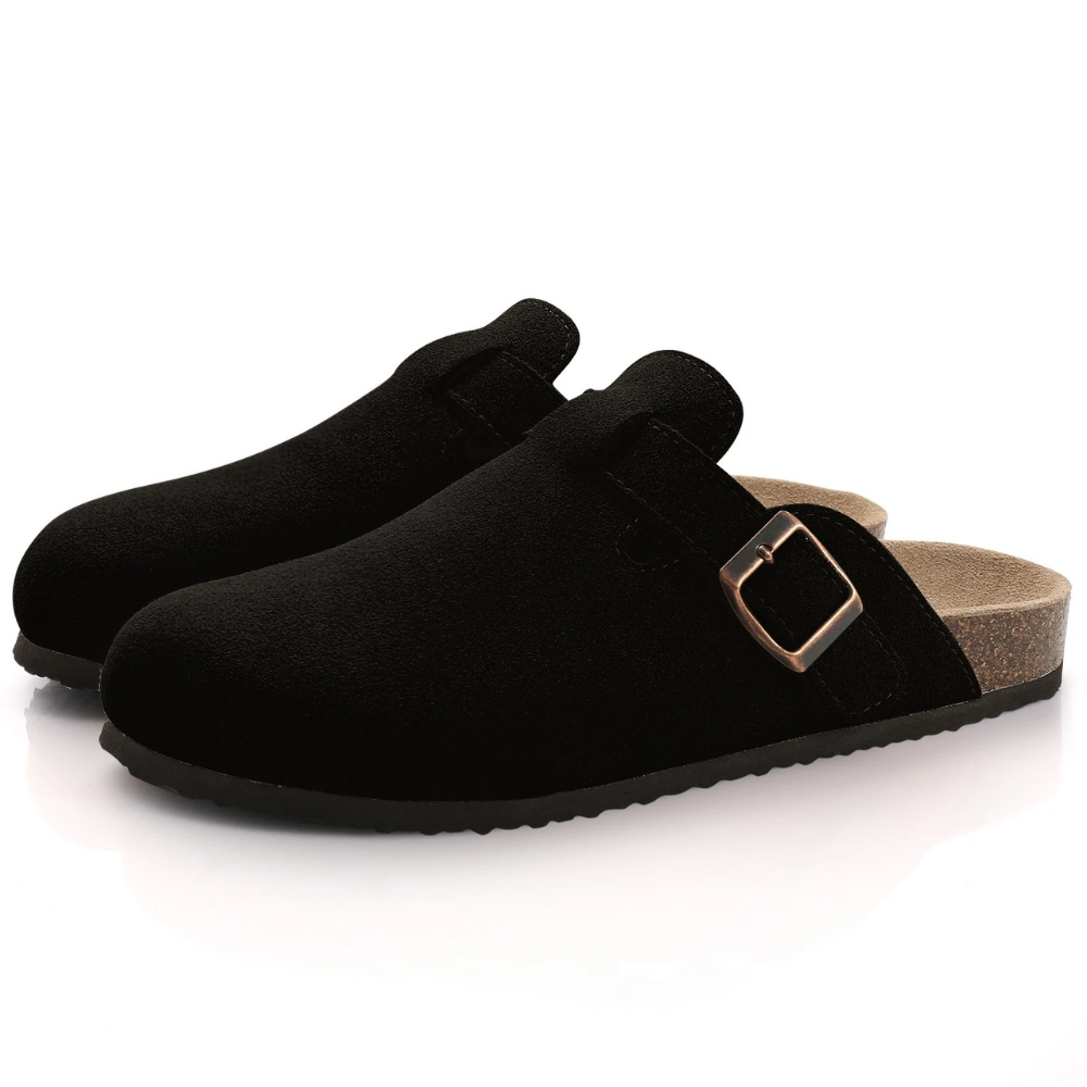 Maye | Orthopädische Wildleder Komfortslipper für Damen