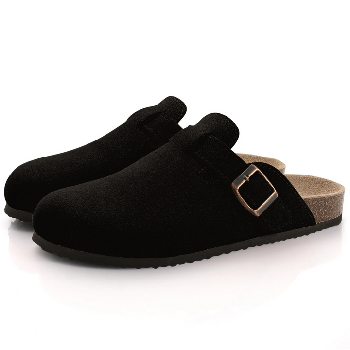 Maye | Orthopädische Wildleder Komfortslipper für Damen