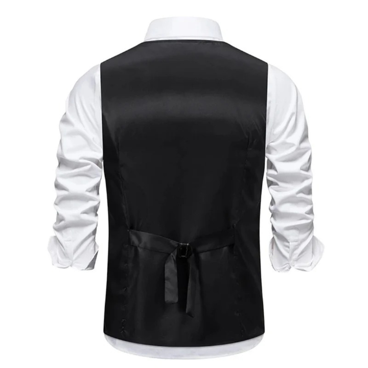 Rasmus | Herren Trachtenweste Slim Fit Anzugweste